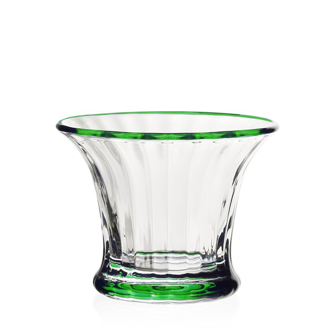 Siena Crystal Mini Vase Sorbet Green