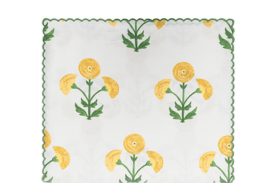 MATOUK Gisele Table Runner Marigold 16" x 108"