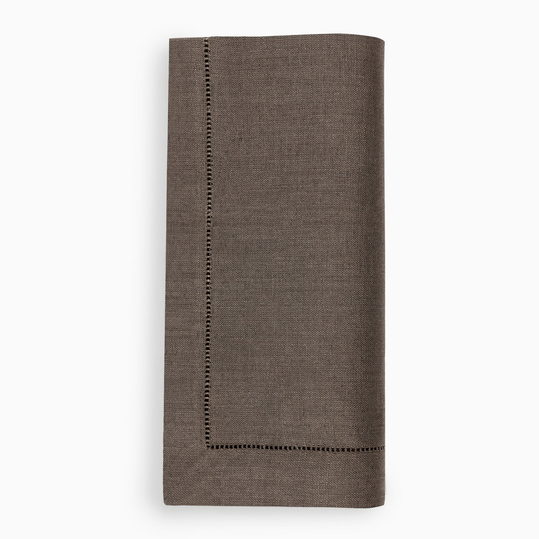 Festival Linen Napkin In Pewter Set Of 4