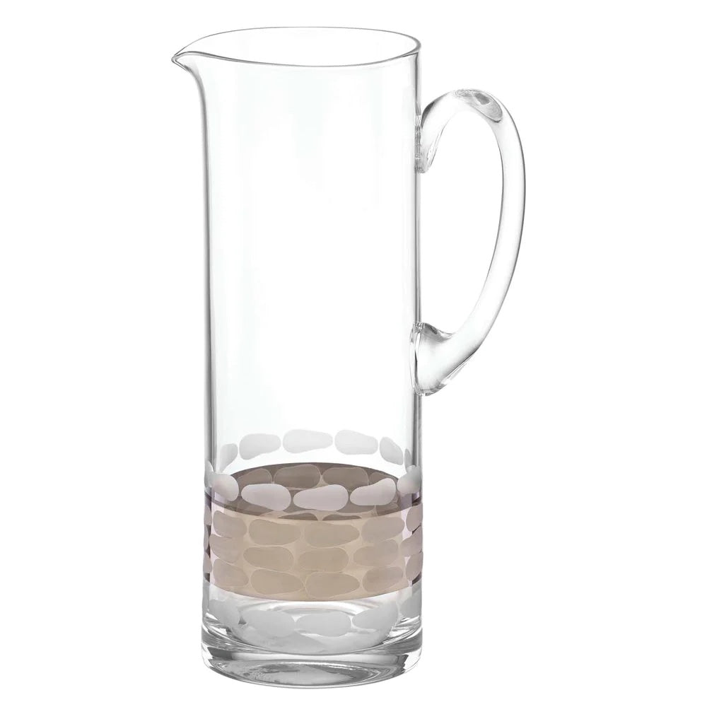 Truro Platinum Glass Pitcher By Michael Wainwright