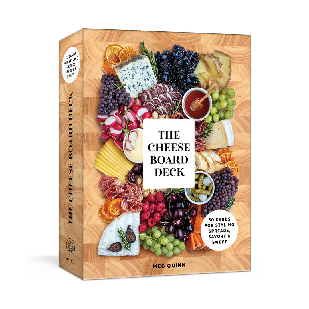 Cheese Board Deck: 50 Cards For Styling Spreads, Savory & Sweet