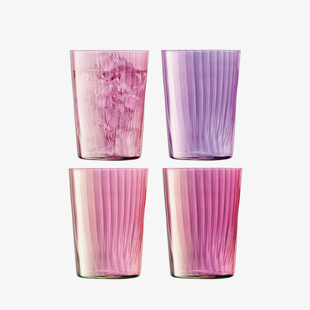 Garnet Gem Tumblers 19oz Set Of Four