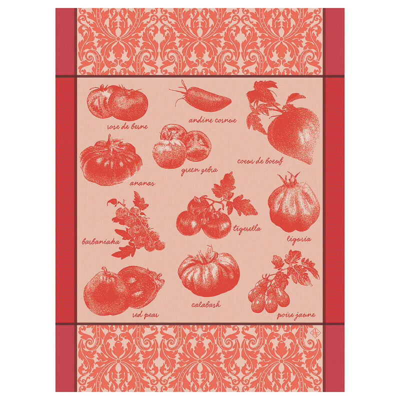 Tomatoes Red Tea Towel