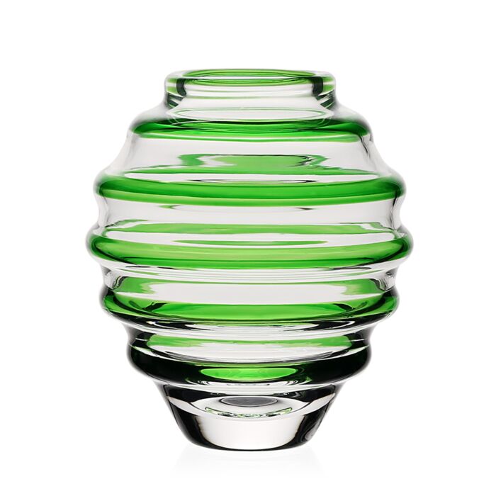 Circe Crystal Mini Vase Green