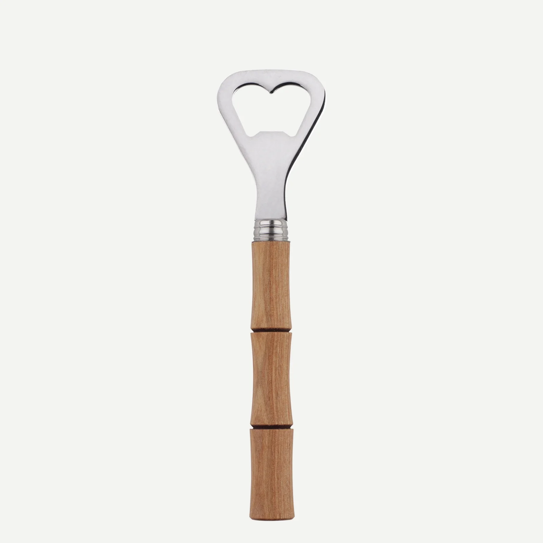 Light Bamboo Bottle Opener