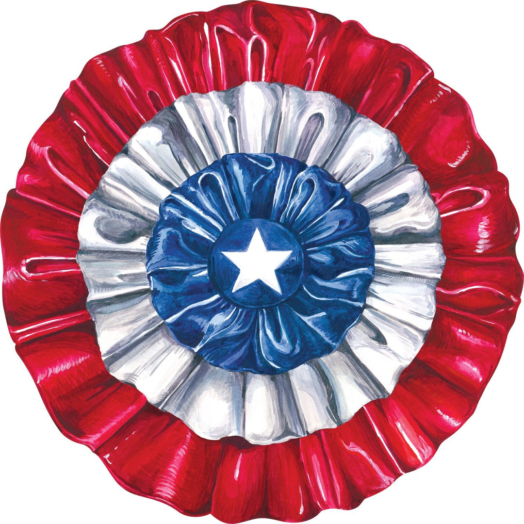 Die-Cut Star Spangled Placemats Pack of 12