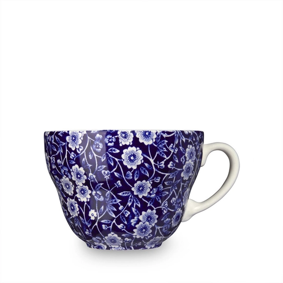 Blue Calico Breakfast Cup By Burleigh