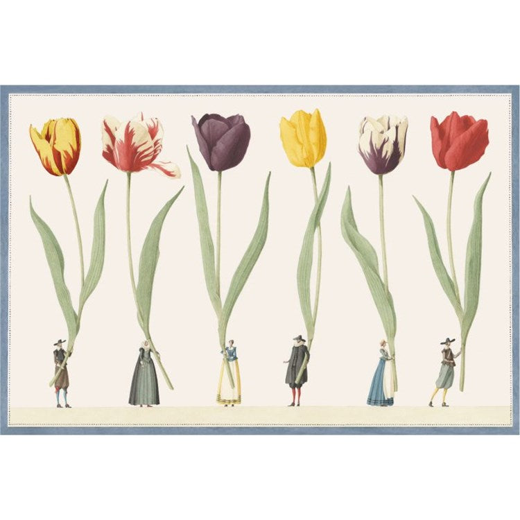 Tulip Parade Placemats Pad of 24