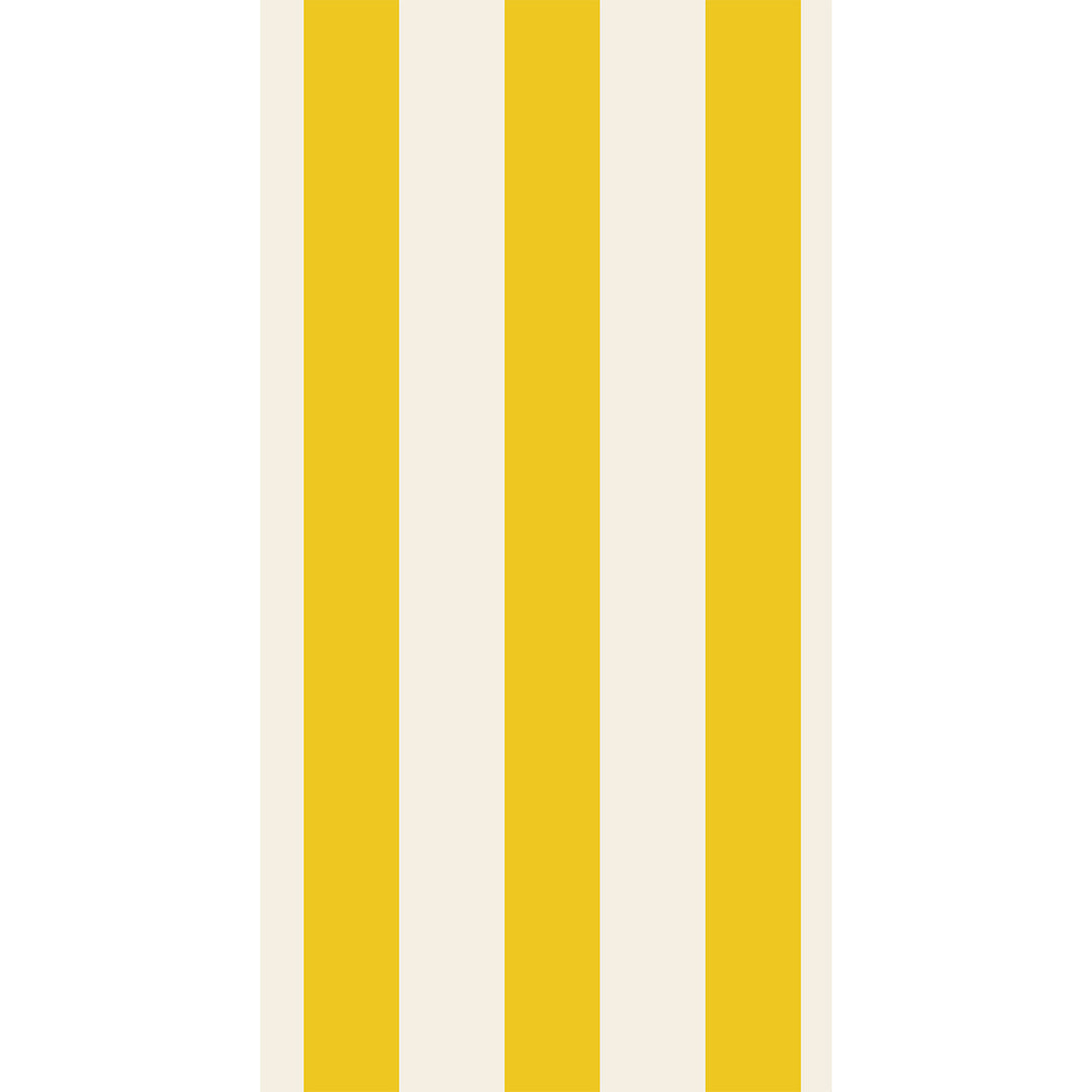Marigold Classic Stripe Guest Napkin Pack of 16