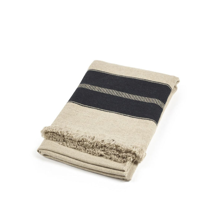 Libeco Marshal Stripe Throw Multi 55" X 88"