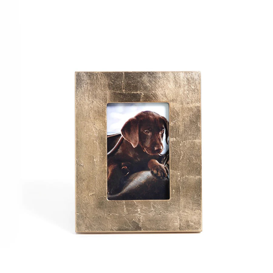 Gold Leaf Frame 4" x 6"