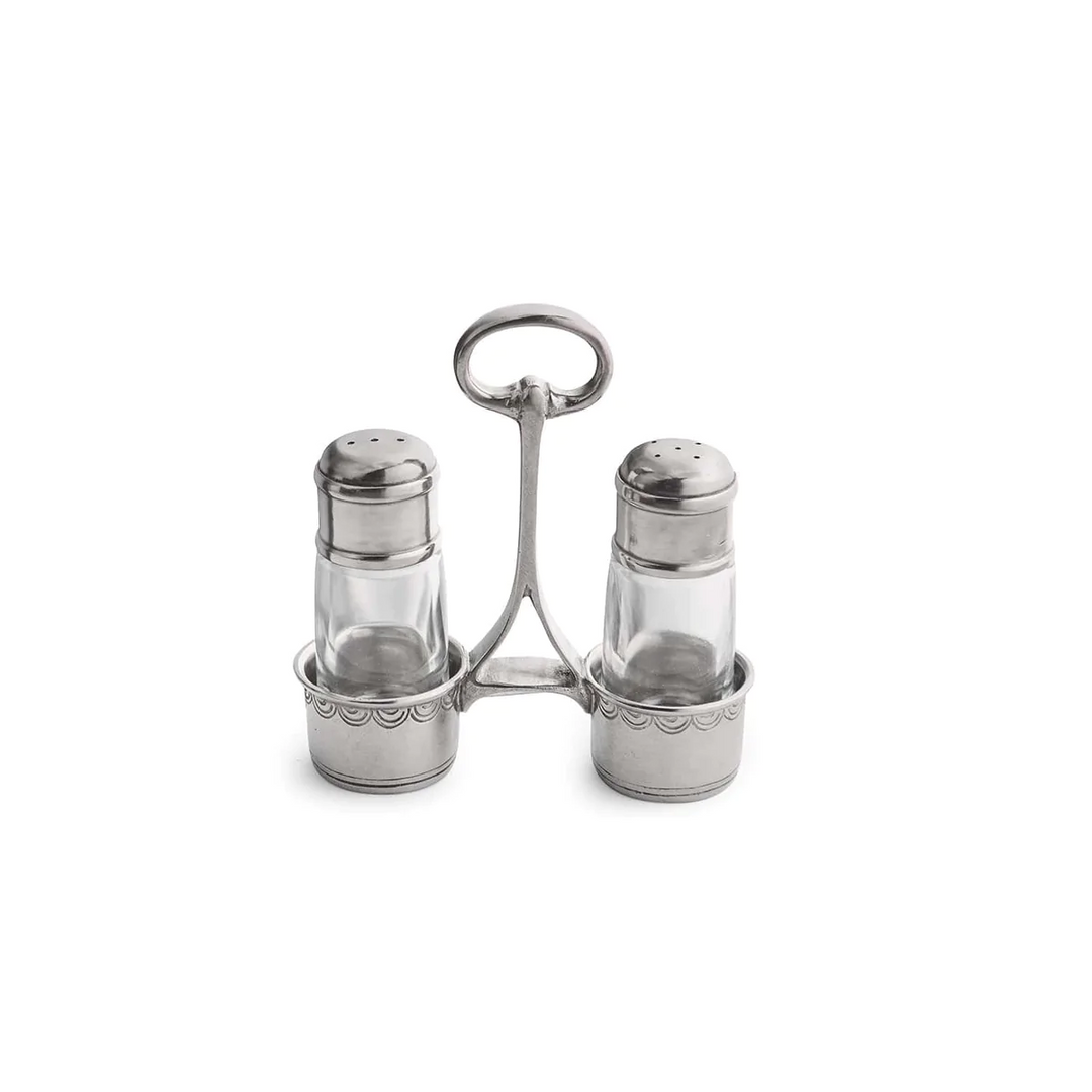 Tavola Tall Salt & Pepper With Caddy