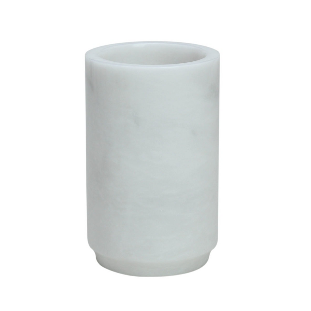 Eris Marble Tumbler Pearl White