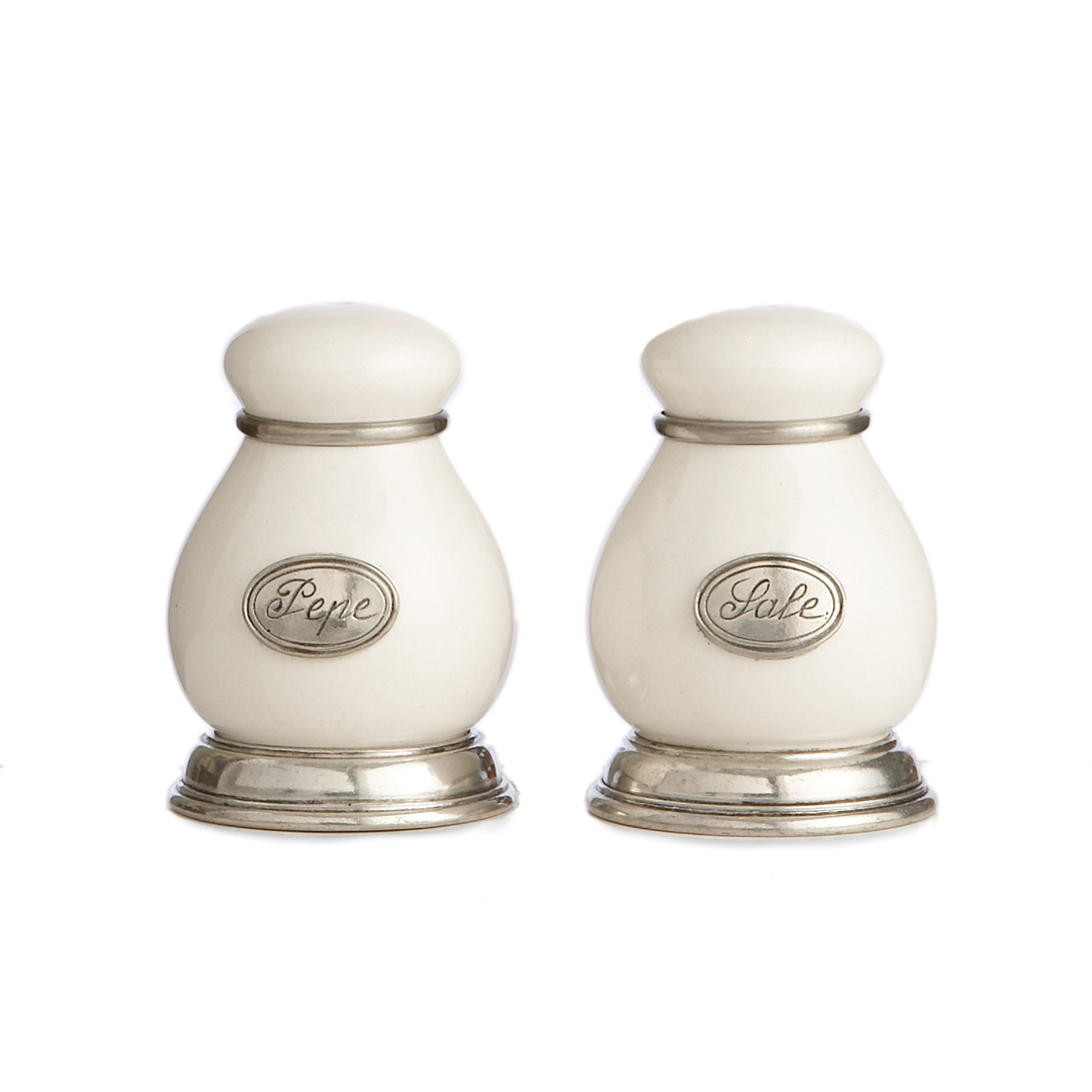 Tuscan Salt & Pepper Shakers