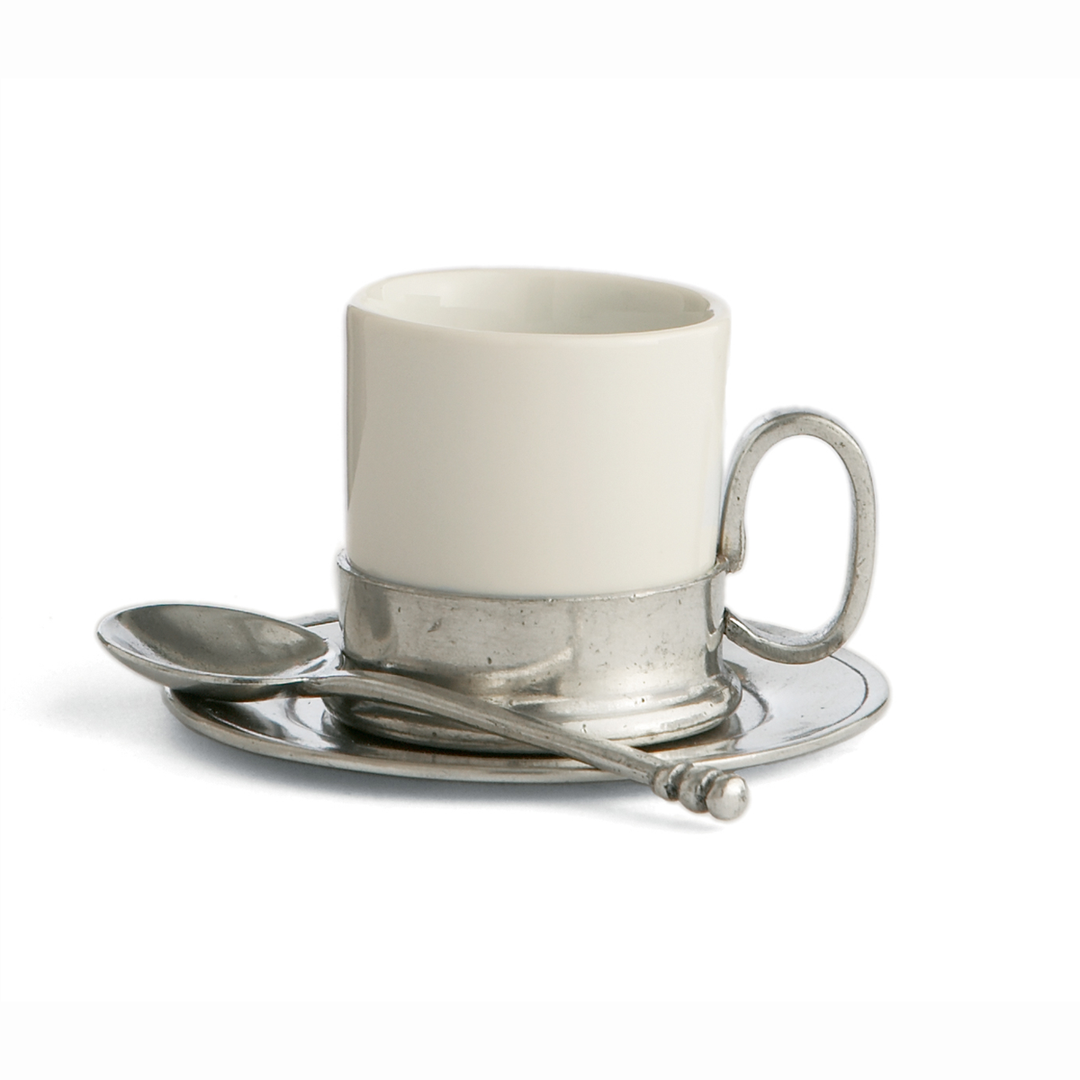 Tuscan Espresso Cup & Saucer Set