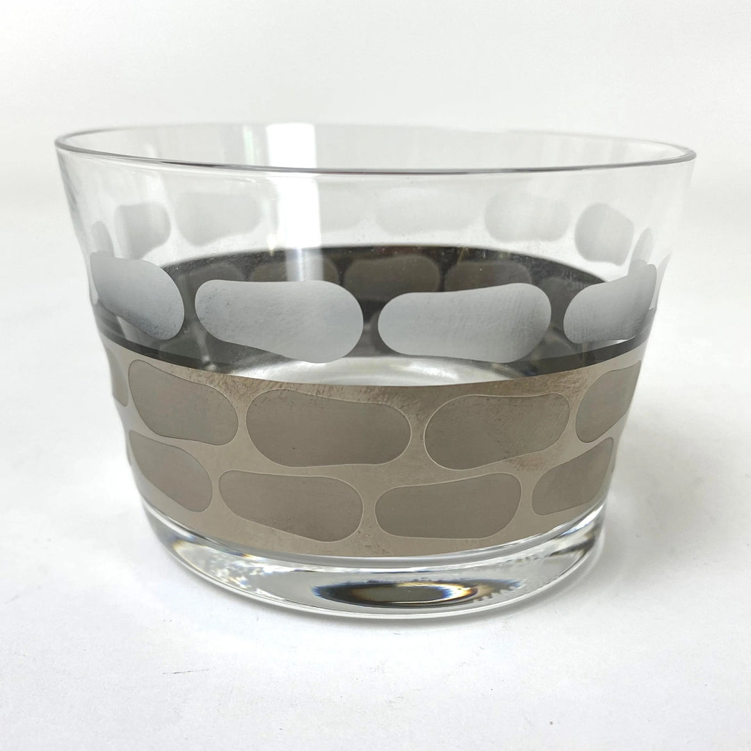 Truro Platinum Glass Bowl Small By Michael Wainwright