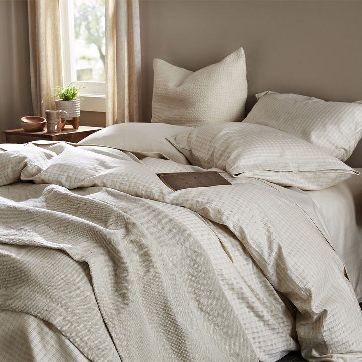 Palio Cotton Linen Pillow Shams by the Purists