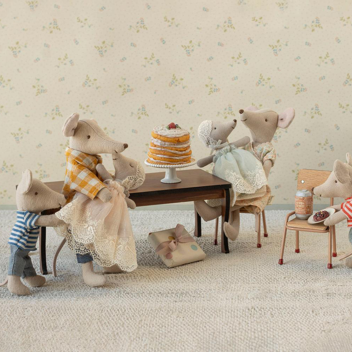 Maileg - Long Dining Table - Mouse