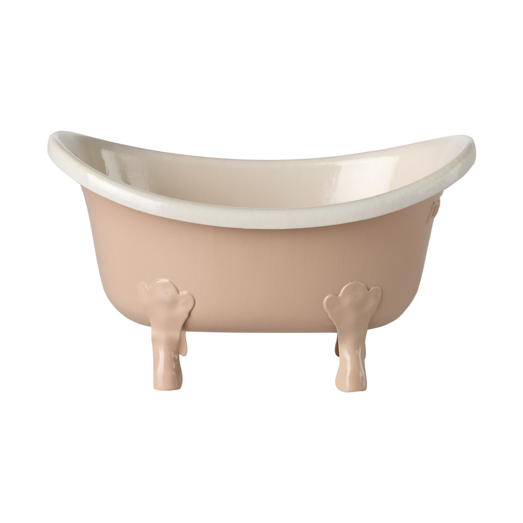 Maileg - Bathtub, Mouse - Rose