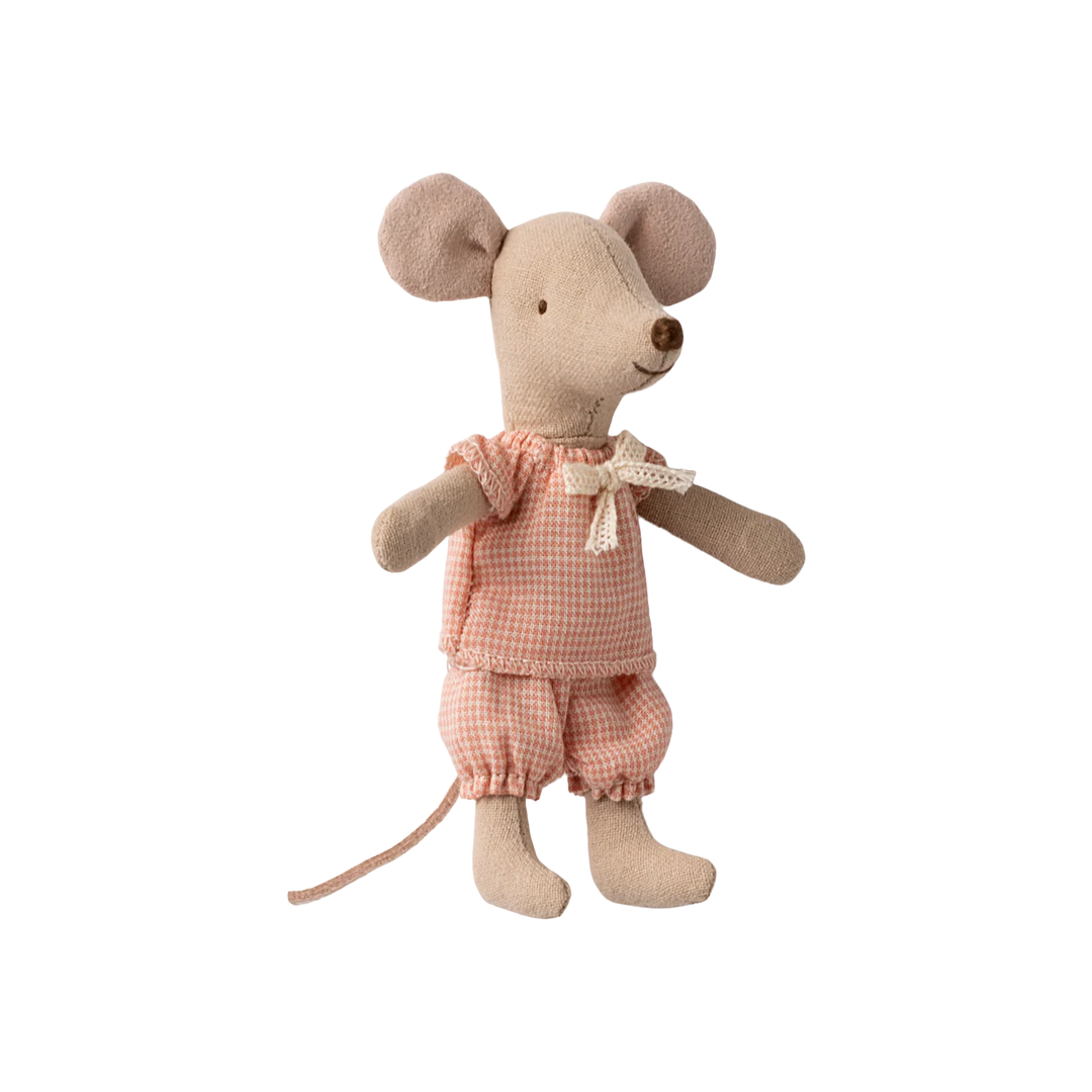 Maileg - Little Sister Mouse In Matchbox
