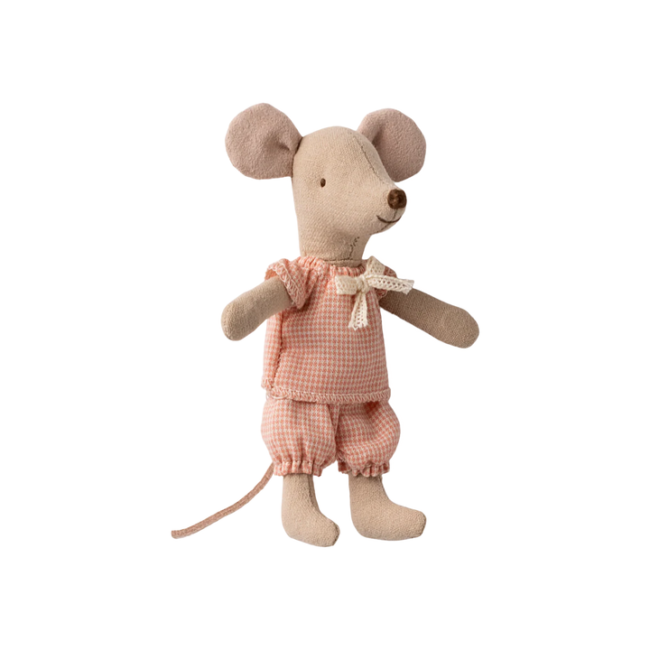 Maileg - Little Sister Mouse In Matchbox