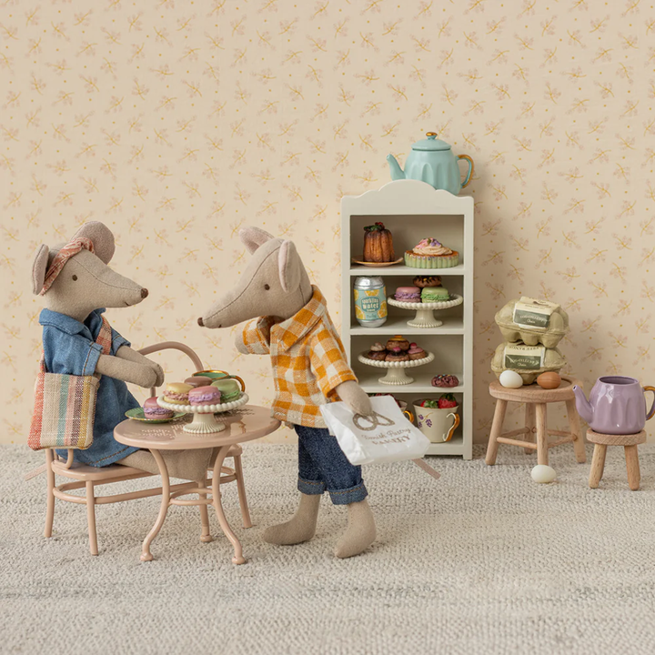 Maileg - Dad Mouse - Yellow Check