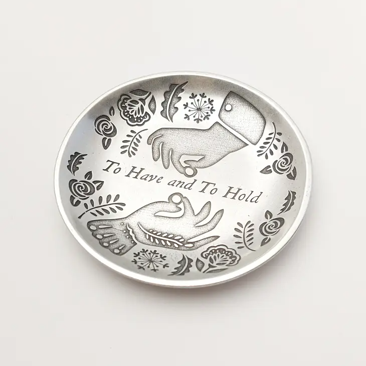 To Have And To Hold Ring Dish