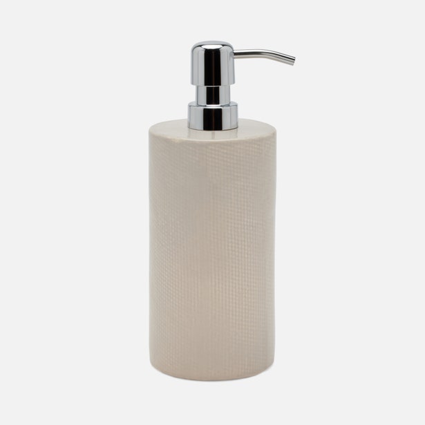 Cordoba Soap Pump Sand Burlap