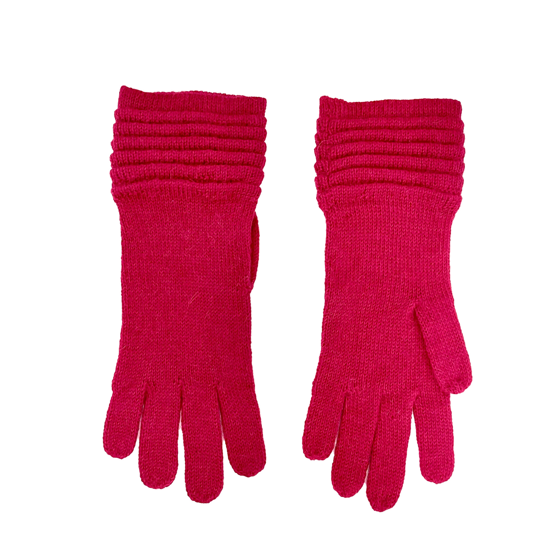 Aspen Alpaca Gloves Red