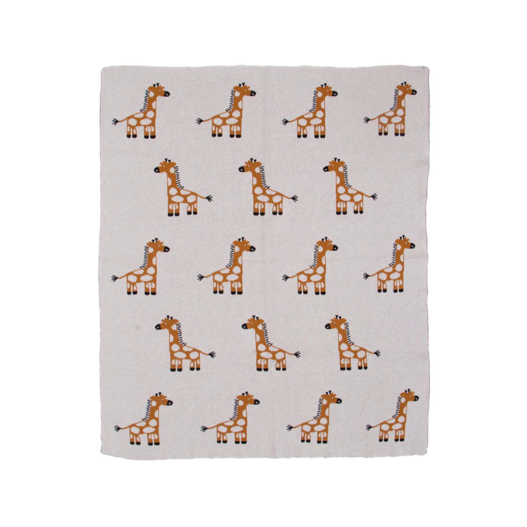 Gilly Giraffe Baby Blanket