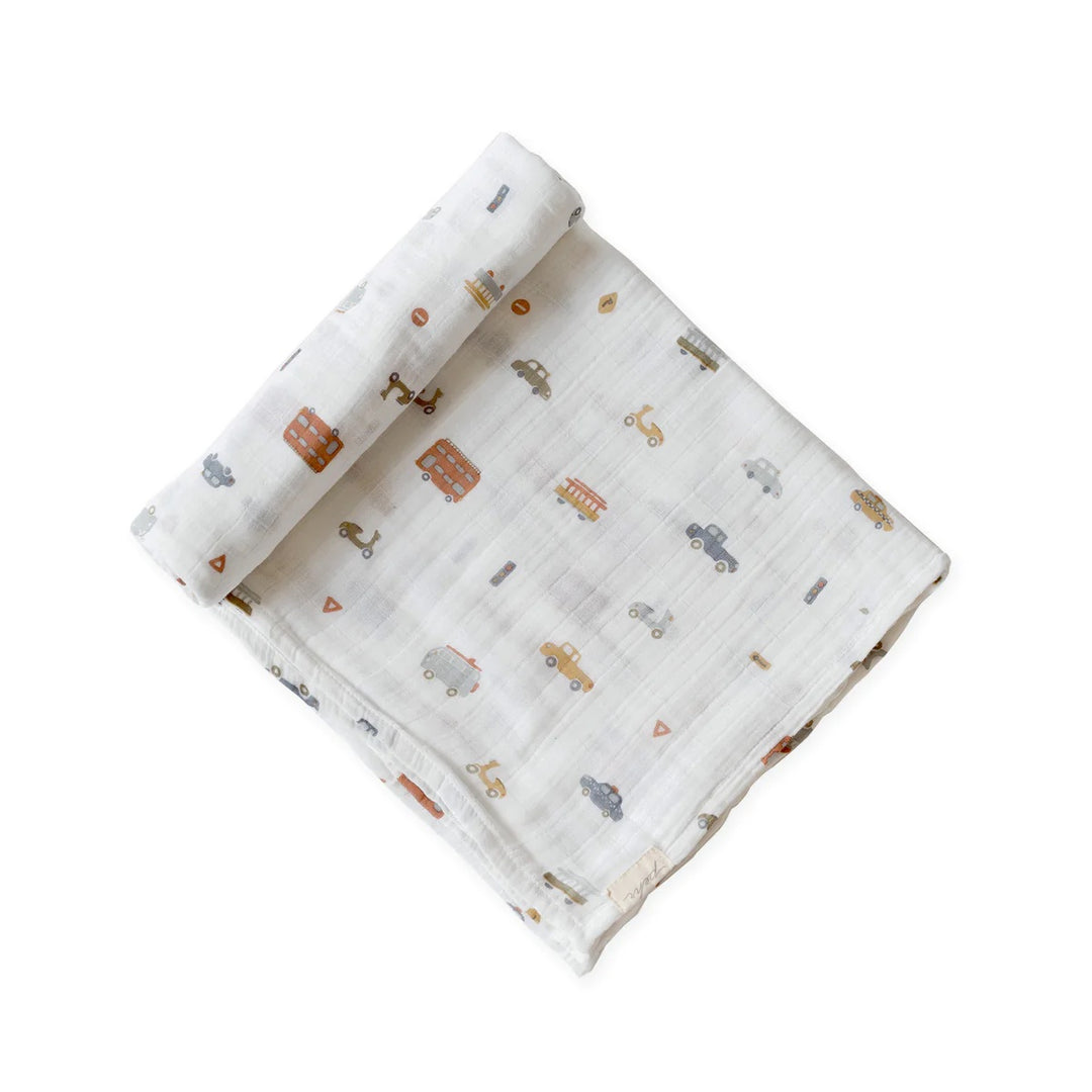 Organic Swaddle - Rush Hour By PEHR