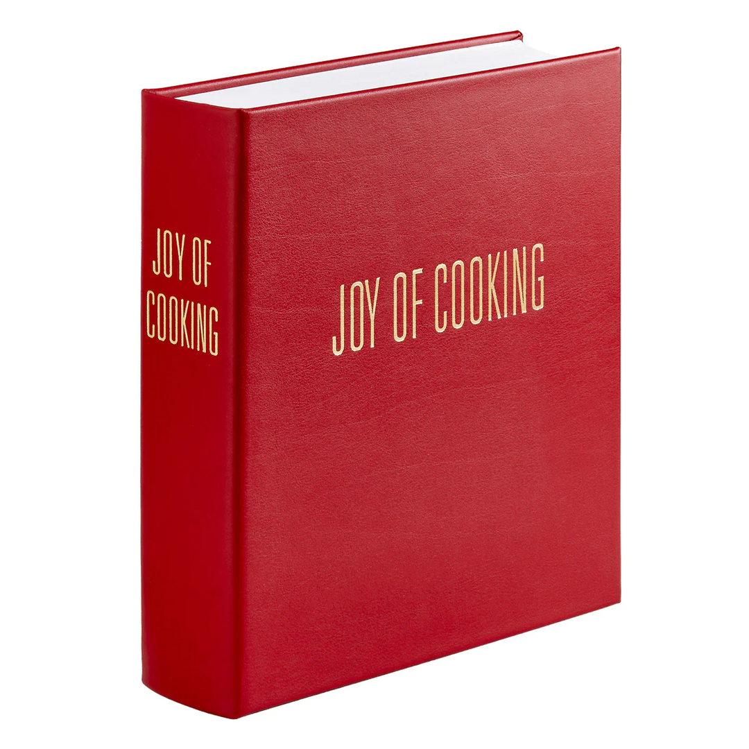 Joy Of Cooking Leather Bound Red
