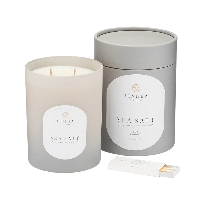 Sea Salt 2-Wick Candle 11oz