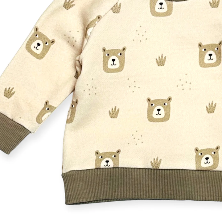 Bear Fleece Sweatshirt/Jogger Set