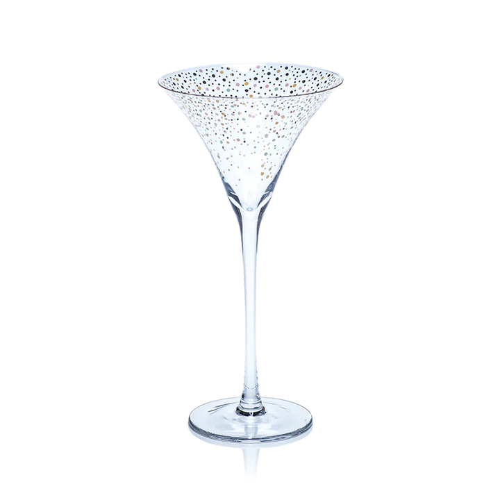 Confetti Martini Glass