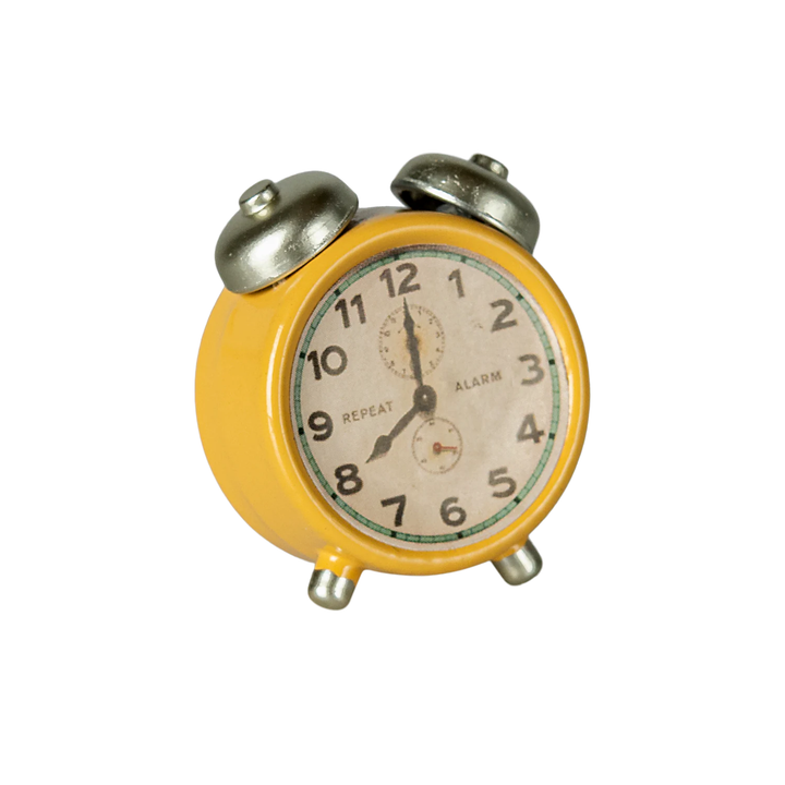 Maileg - Alarm Clock - Yellow