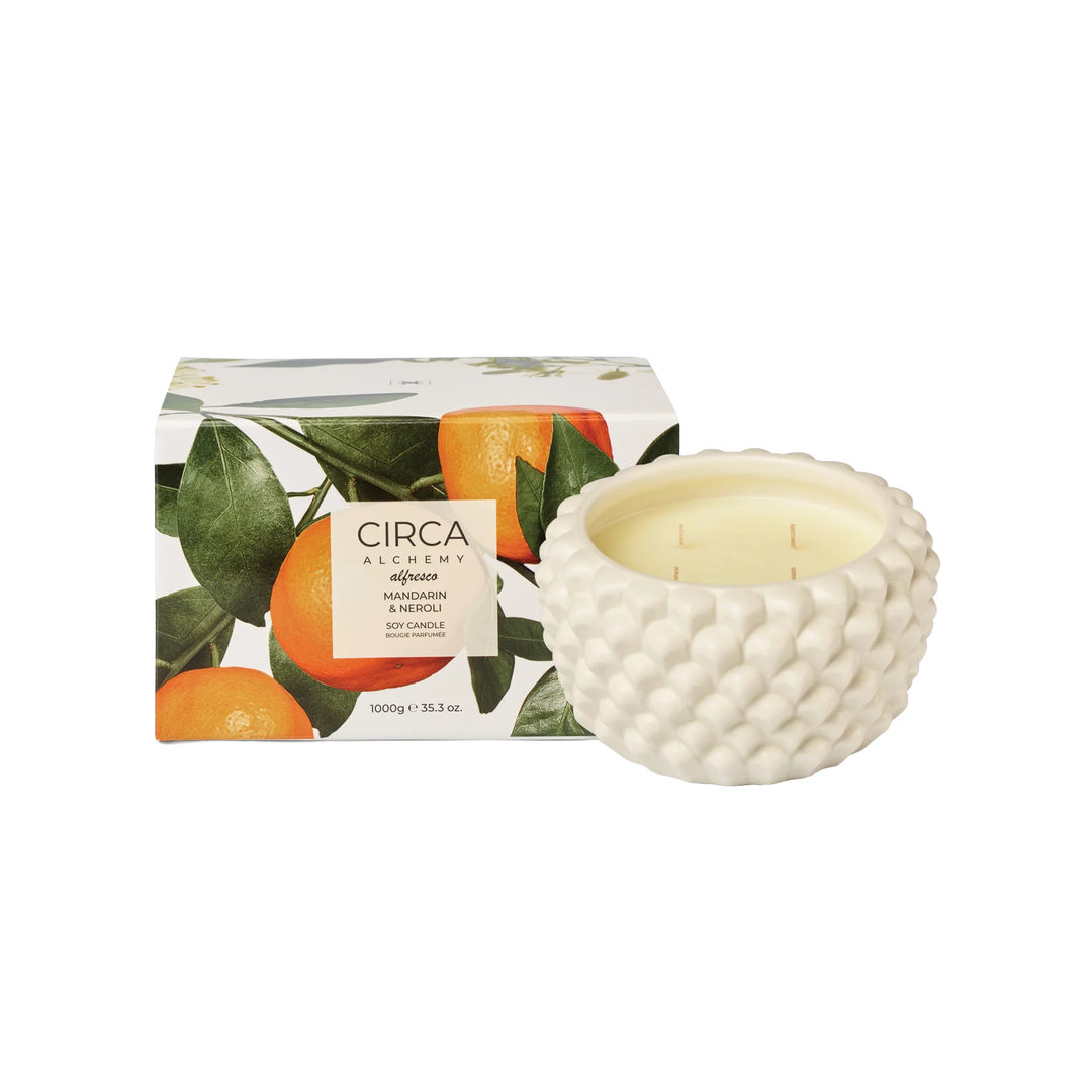 Alchemy Mandarin &amp; Neroli Soy Outdoor Candle 35.3oz