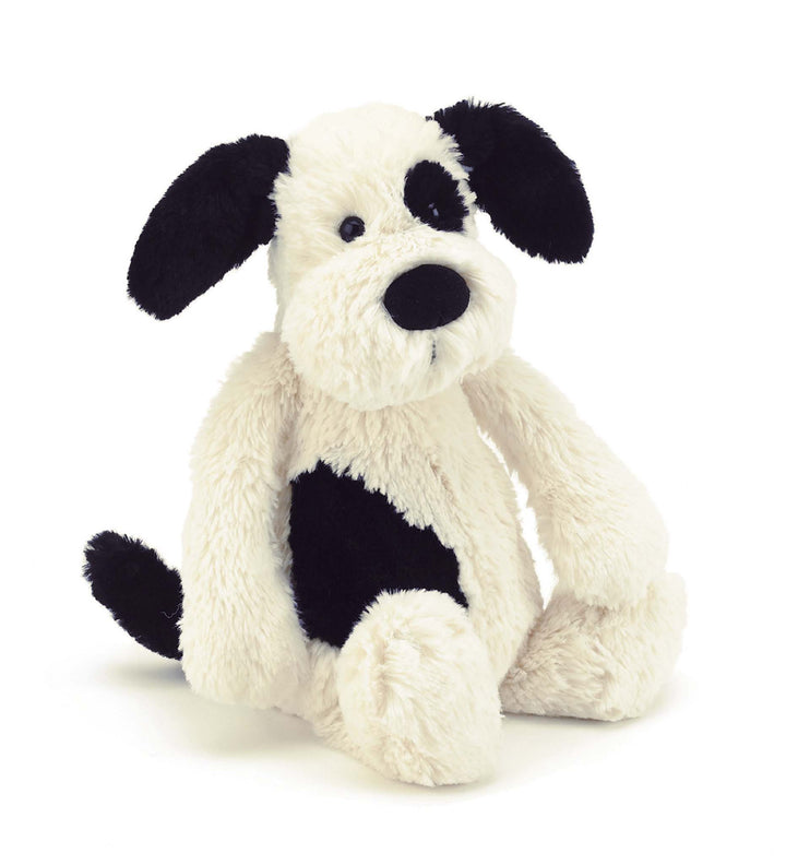 Bashful Rufferty Black &amp; Cream Puppy Original