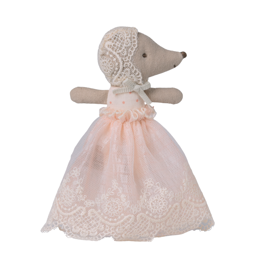 Maileg - Baby Mouse In Powder Gown