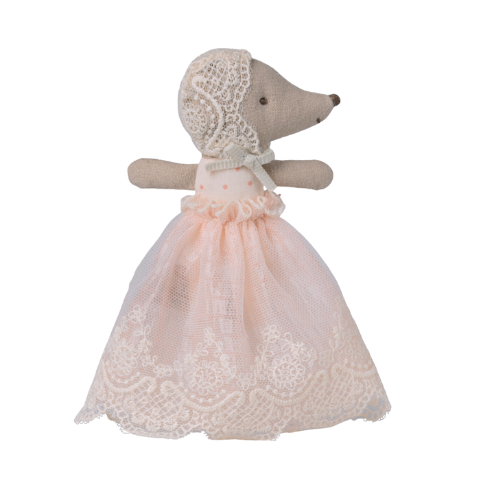 Maileg - Baby Mouse In Powder Gown