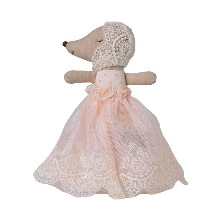 Maileg - Baby Mouse In Powder Gown