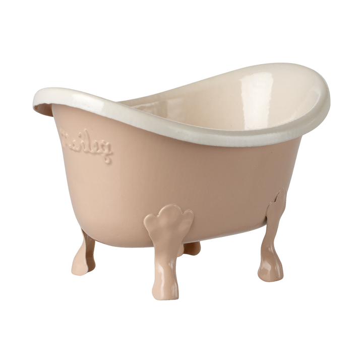 Maileg - Bathtub, Mouse - Rose