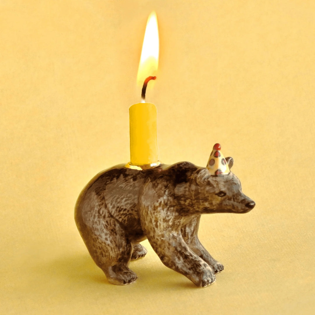 Cake Topper Brown Bear