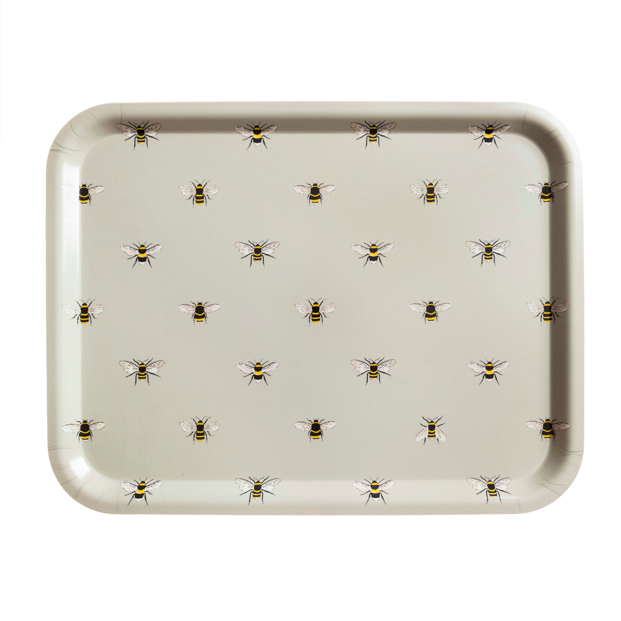 Bees Serving Tray Large – Misto Lino