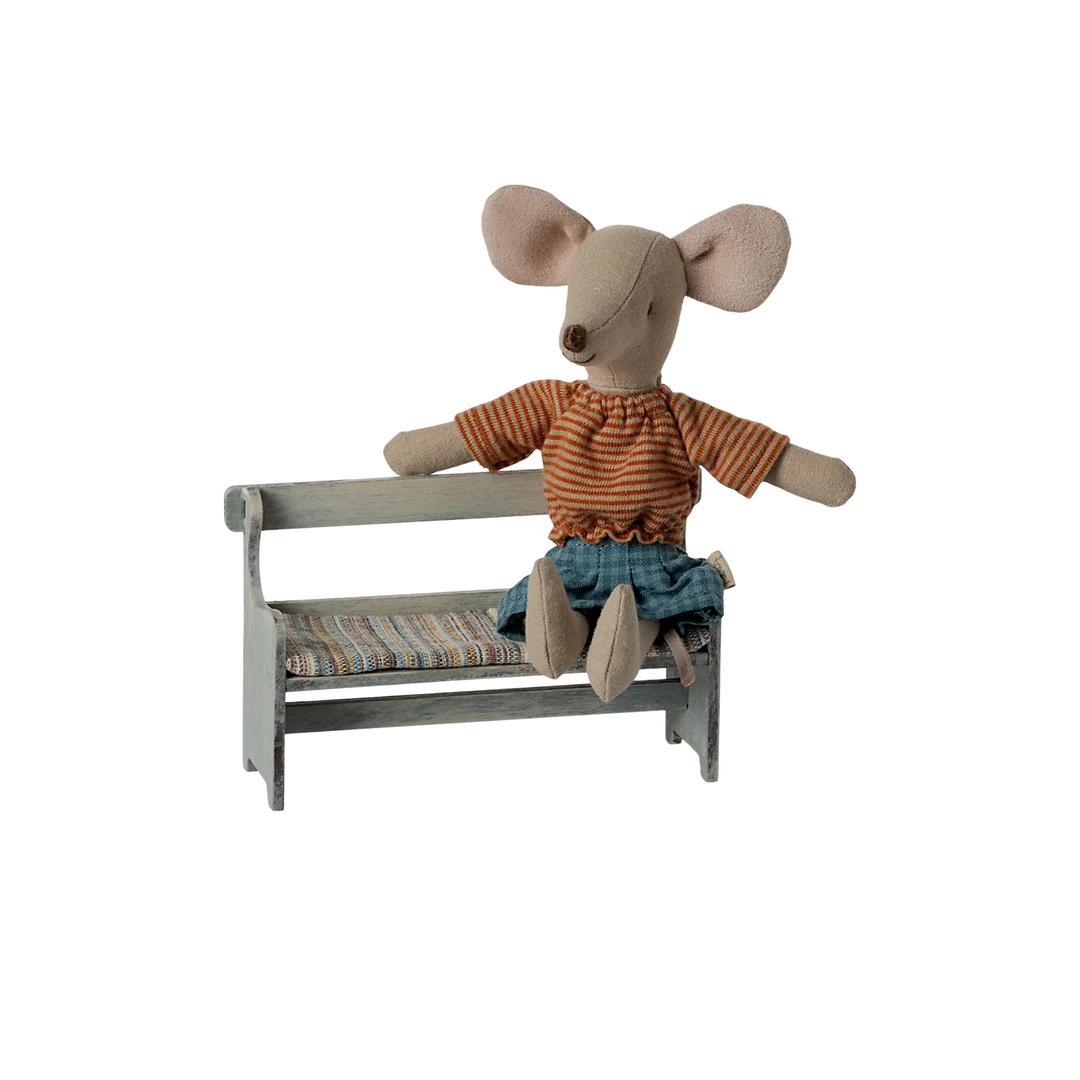 Maileg - Vintage Off White Bench