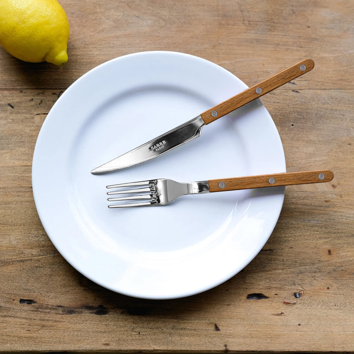 Bistrot Teak Shiny Cutlery Five Piece Set