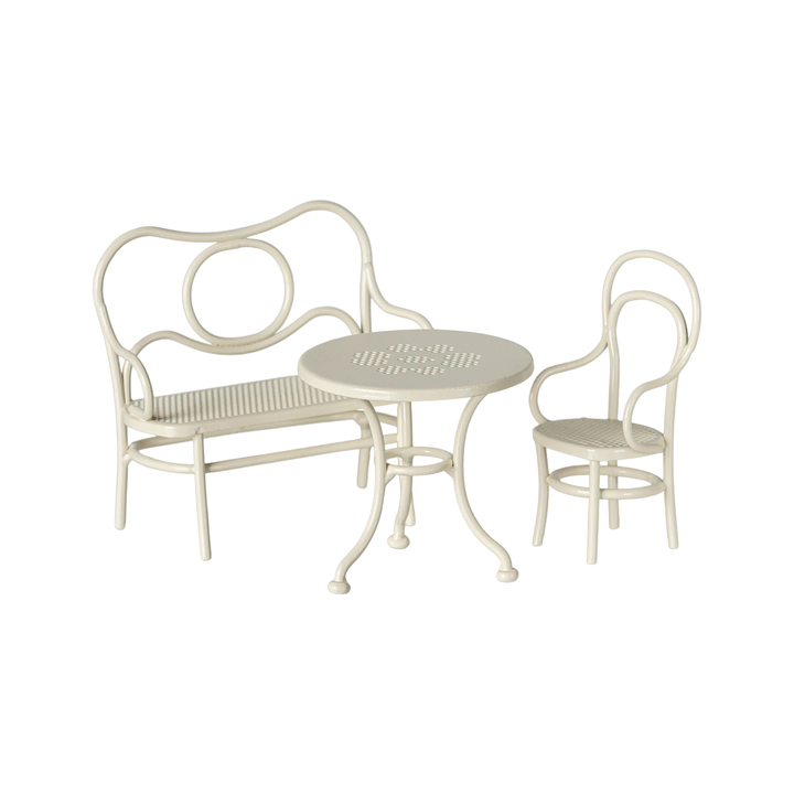 Maileg Café Set Off White Small Mouse