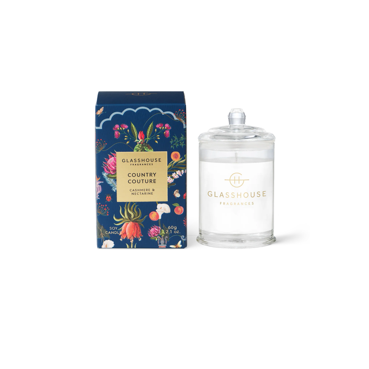Glasshouse 2.1oz Candle Country Couture Limited Edition