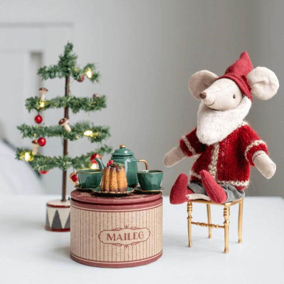 Maileg - Christmas Tea Party Mouse Sized