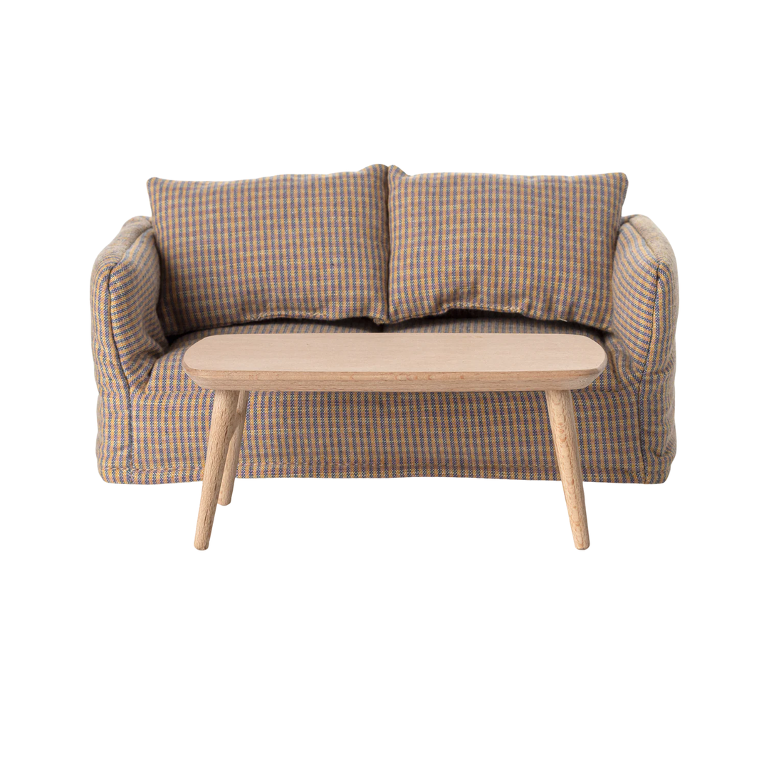 Maileg - Coffee Table Natural In Mouse Size